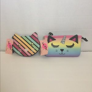 BETSEY JOHNSON RAINBOW UNICORN CST CLUTCH WALLET